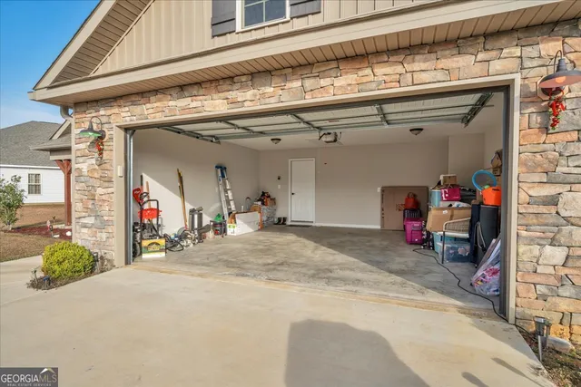 a view of a house with a patio
