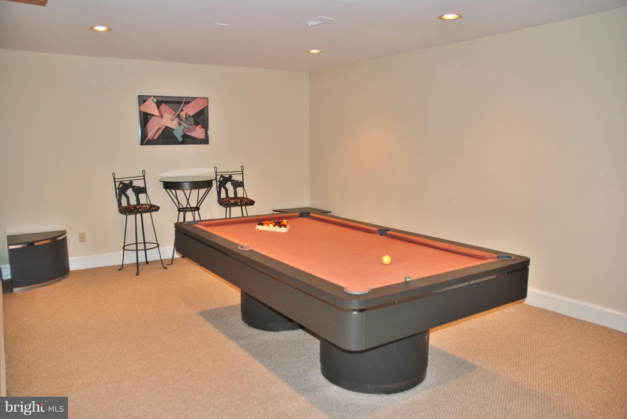 11548 Springridge Road Potomac, MD 20854 - Photo 24 of 30 a room with pool table and a couch