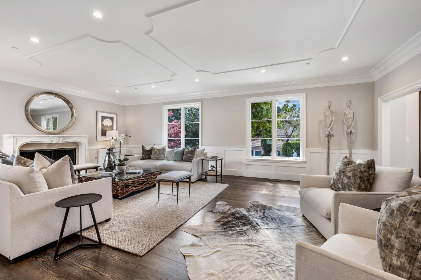 138 Stonepine Road Hillsborough, CA 94010 - Photo 6 of 119 a living room with furniture and a large window