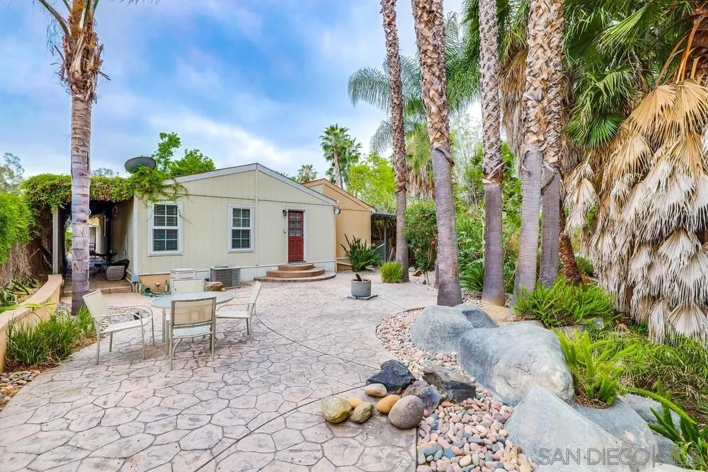 9036 Lemon Avenue La Mesa, CA 91941 - Photo 27 of 28 a view of a patio with couple of chairs and potted plants