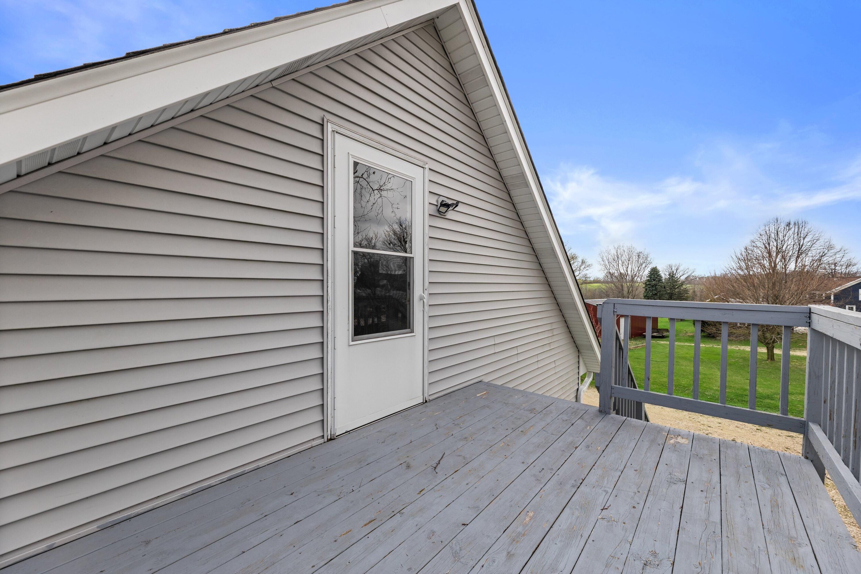 7293 Aurora Road West Bend, WI 53090 - Photo 58 of 95 Private balcony