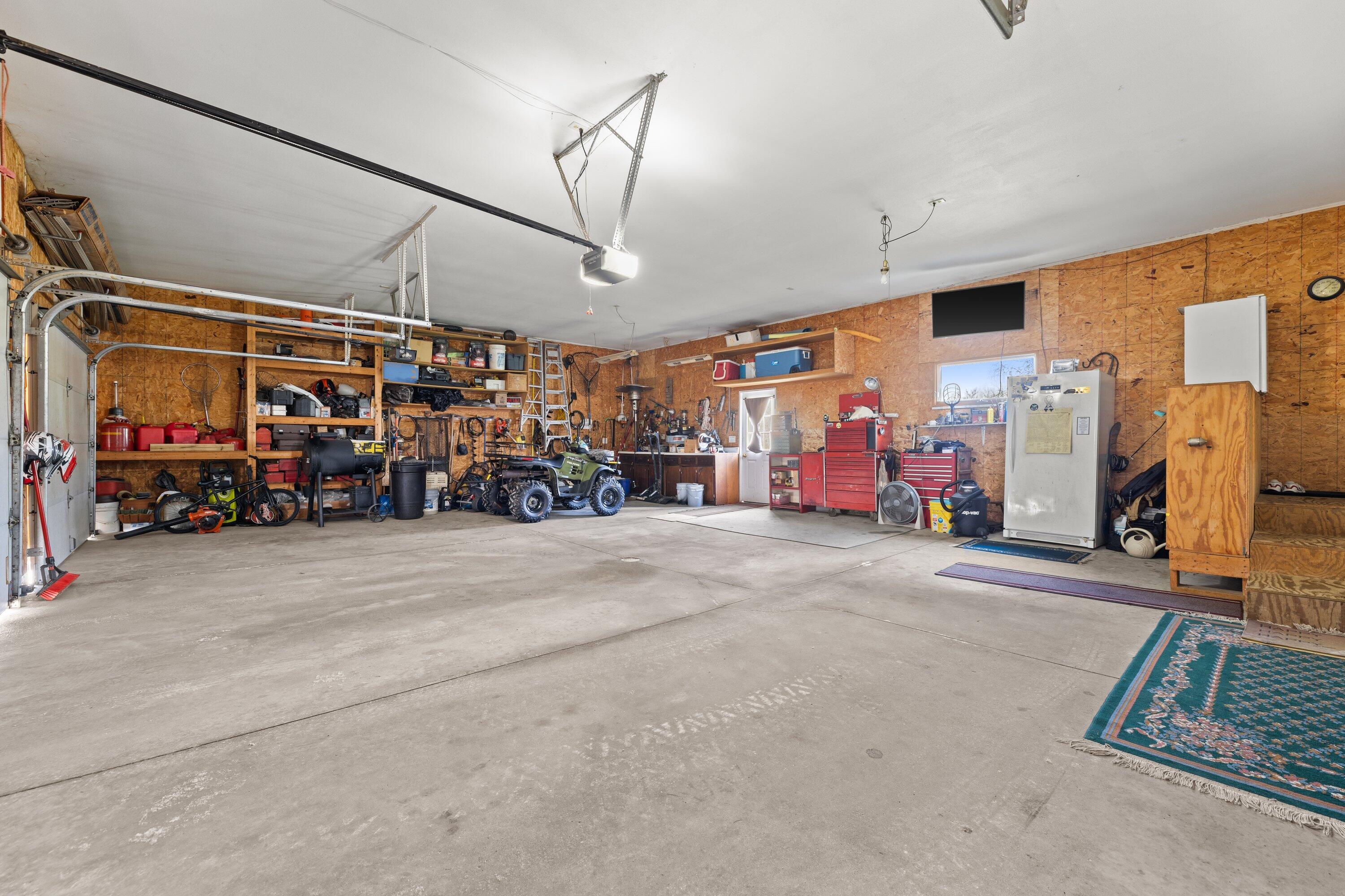7293 Aurora Road West Bend, WI 53090 - Photo 78 of 95 garage interior