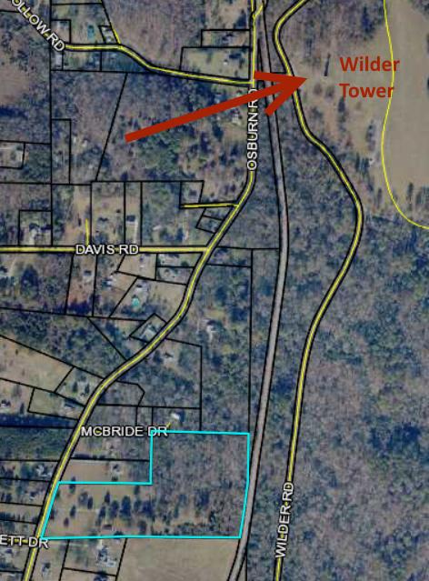 567 Osburn Road Chickamauga, GA 30707 - Photo 5 of 12 Wilder Tower aerial