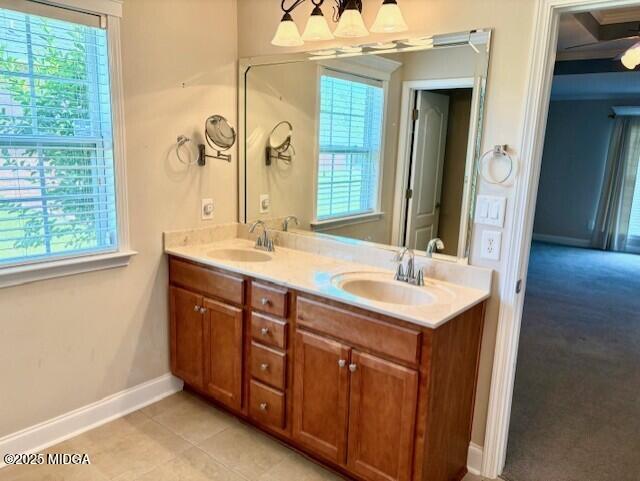 304 Stonebrook Circle Byron, GA 31008 - Photo 12 of 29 a bathroom with a sink double vanity and a mirror