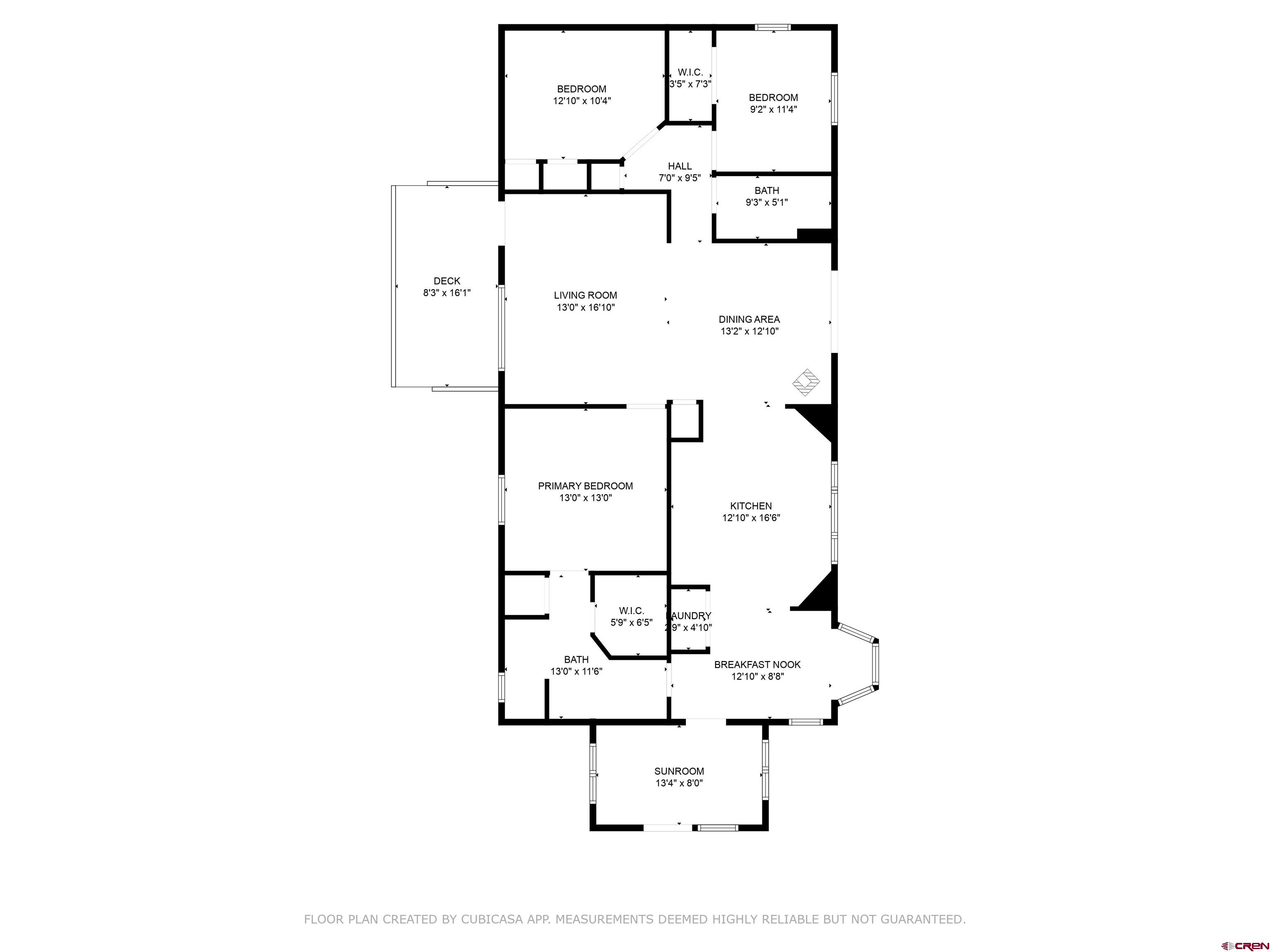 18311 2550th Road Cedaredge, CO 81413 - Photo 29 of 29 a picture of floor plan
