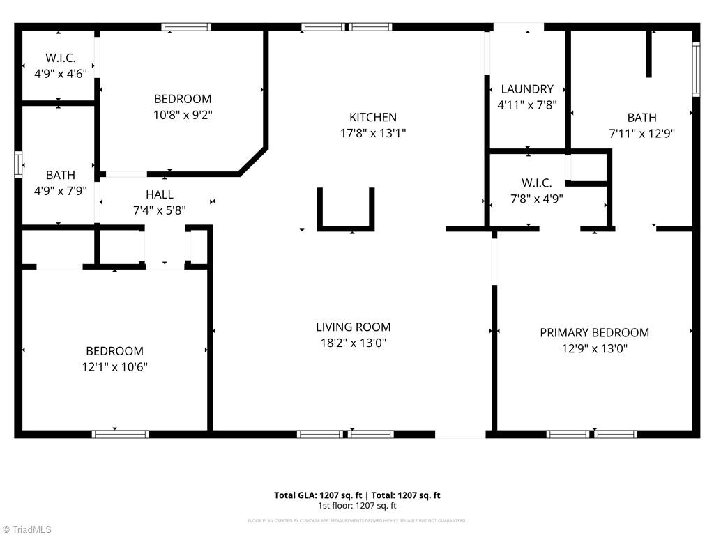 1360 Koonce Drive Trinity, NC 27370 - Photo 37 of 37 Floorplan.
