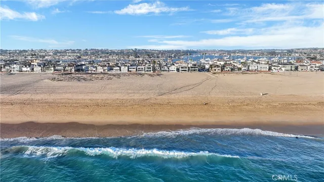 a view of city and ocean
