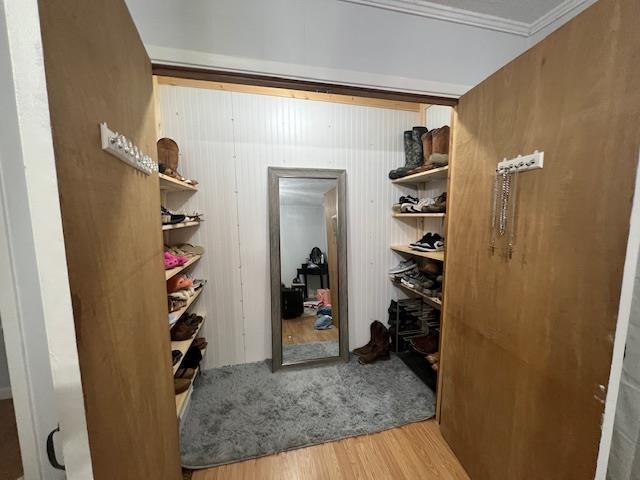 440 Angotti Road Crump, TN 38327 - Photo 11 of 30 Walk in closet featuring hardwood / wood-style flooring