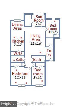 5 Normandy Square Court, Unit C Silver Spring, MD 20906 - Photo 38 of 38 Floor Plan