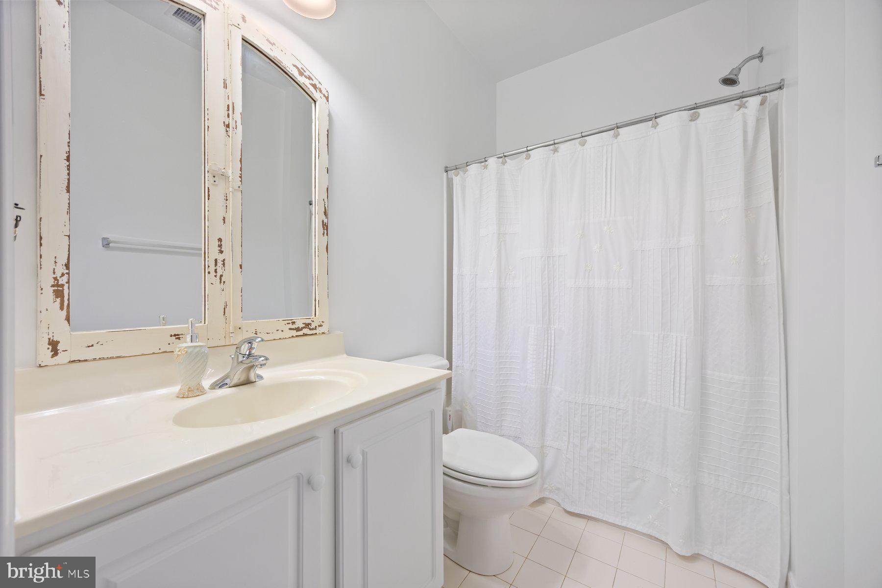 840 Horseshoe Lane, Unit 171 Taneytown, MD 21787 - Photo 23 of 37 a bathroom with a sink a toilet and a mirror