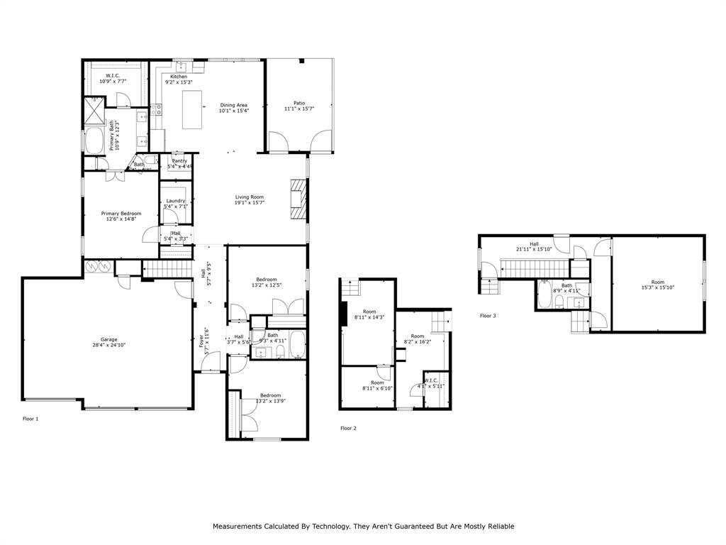 529 Inwood Street Benbrook, TX 76126 - Photo 28 of 28 a picture of a floor plan