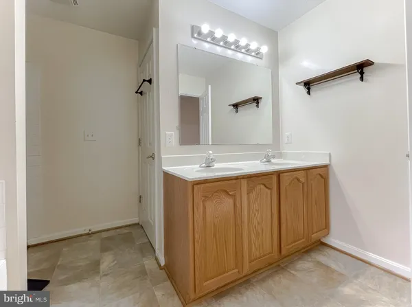 a dining room with furniture and table