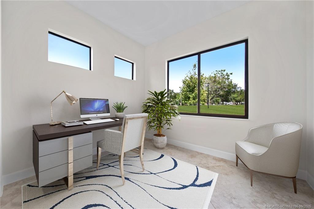 3654 Southwest Magnolia Ridge Lane Palm City, FL 34990 - Photo 13 of 23 a workspace with furniture and a window