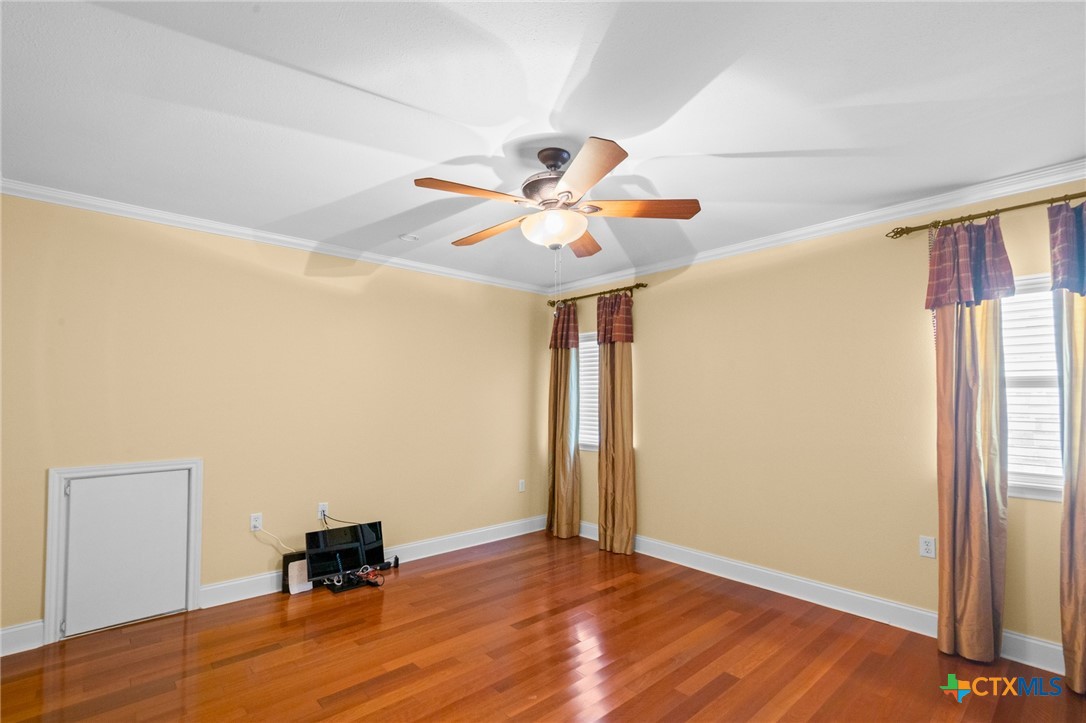 130 Post Oak Circle Inez, TX 77968 - Photo 28 of 48 a view of workspace with wooden floor
