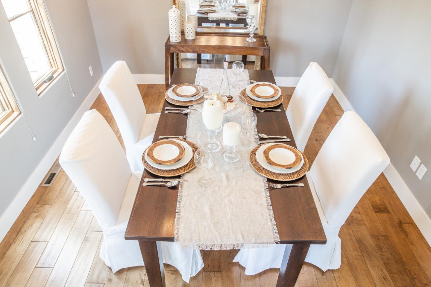 3430 Merrill Road Aptos, CA 95003 - Photo 24 of 49 a table and chairs in a kitchen