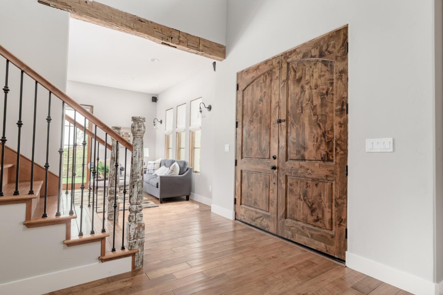 3430 Merrill Road Aptos, CA 95003 - Photo 28 of 49 a view of an entryway with wooden floor