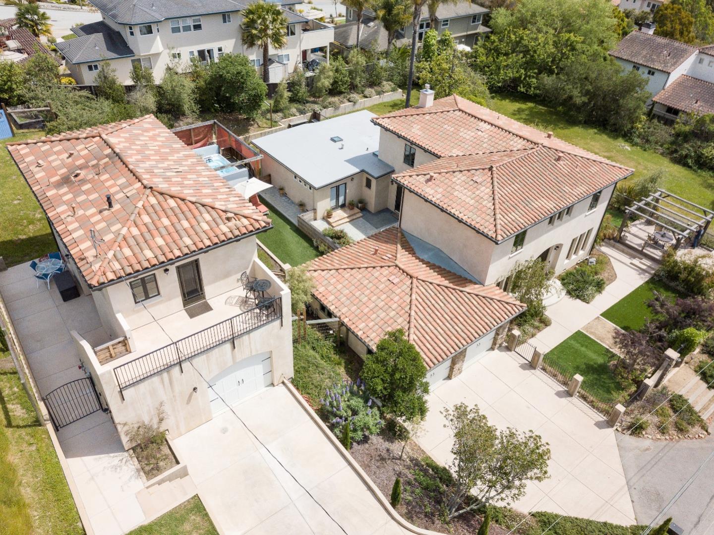 3430 Merrill Road Aptos, CA 95003 - Photo 4 of 49 an aerial view of a house with a yard