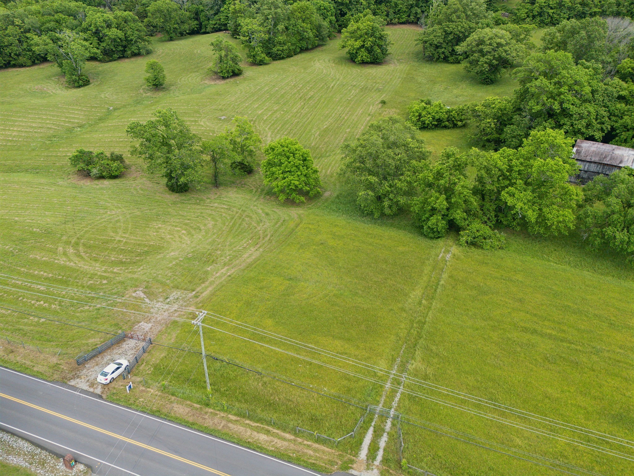 0 Arno Road College Grove, TN 37046 - Photo 4 of 25 a view of a yard with an outdoor space