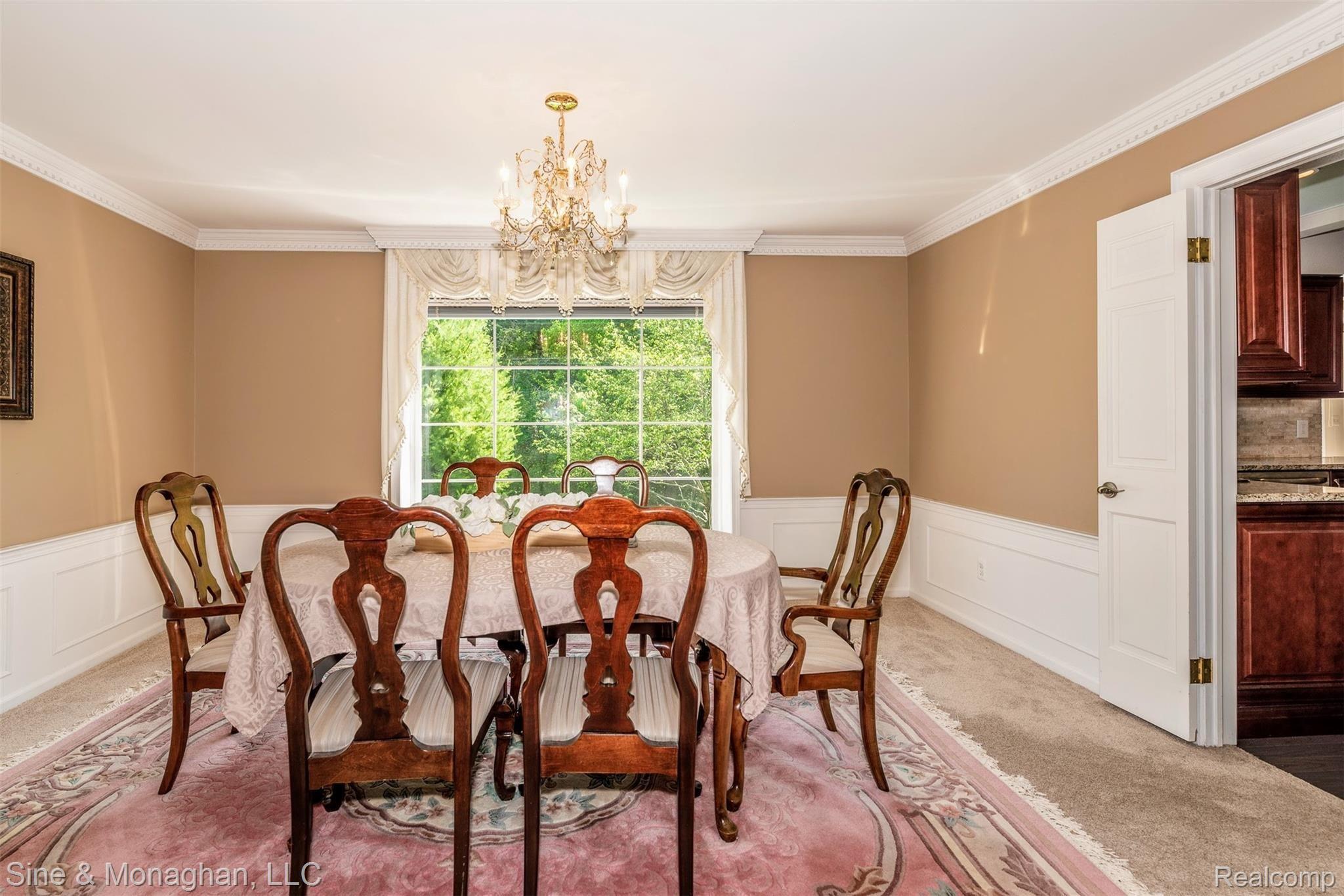 630 Overbrook Road Bloomfield Hills, MI 48302 - Photo 12 of 36 Wainscoting Formal Dining Room.
