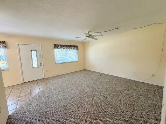 a view of empty room