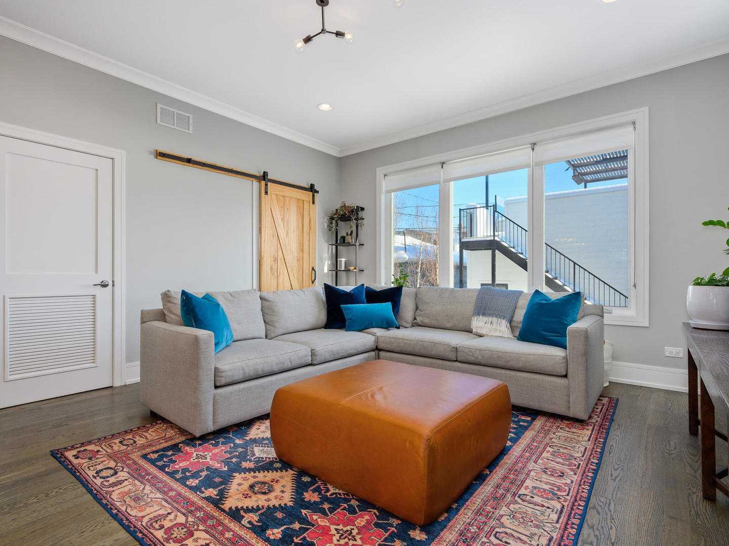 2919 North Dawson Avenue Chicago, IL 60618 - Photo 16 of 38 a living room with furniture and a rug
