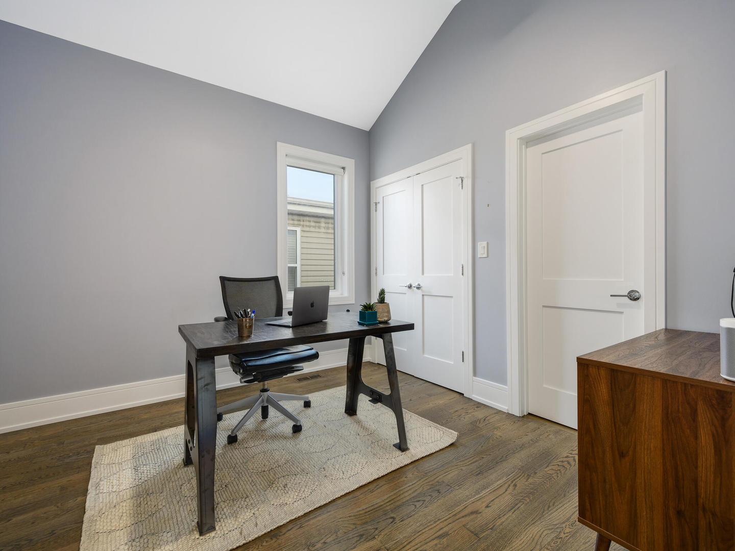 2919 North Dawson Avenue Chicago, IL 60618 - Photo 22 of 38 a view of a workspace with furniture