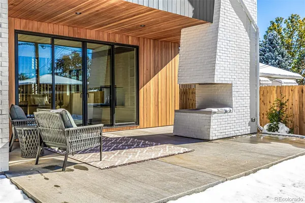 a house with a outdoor space
