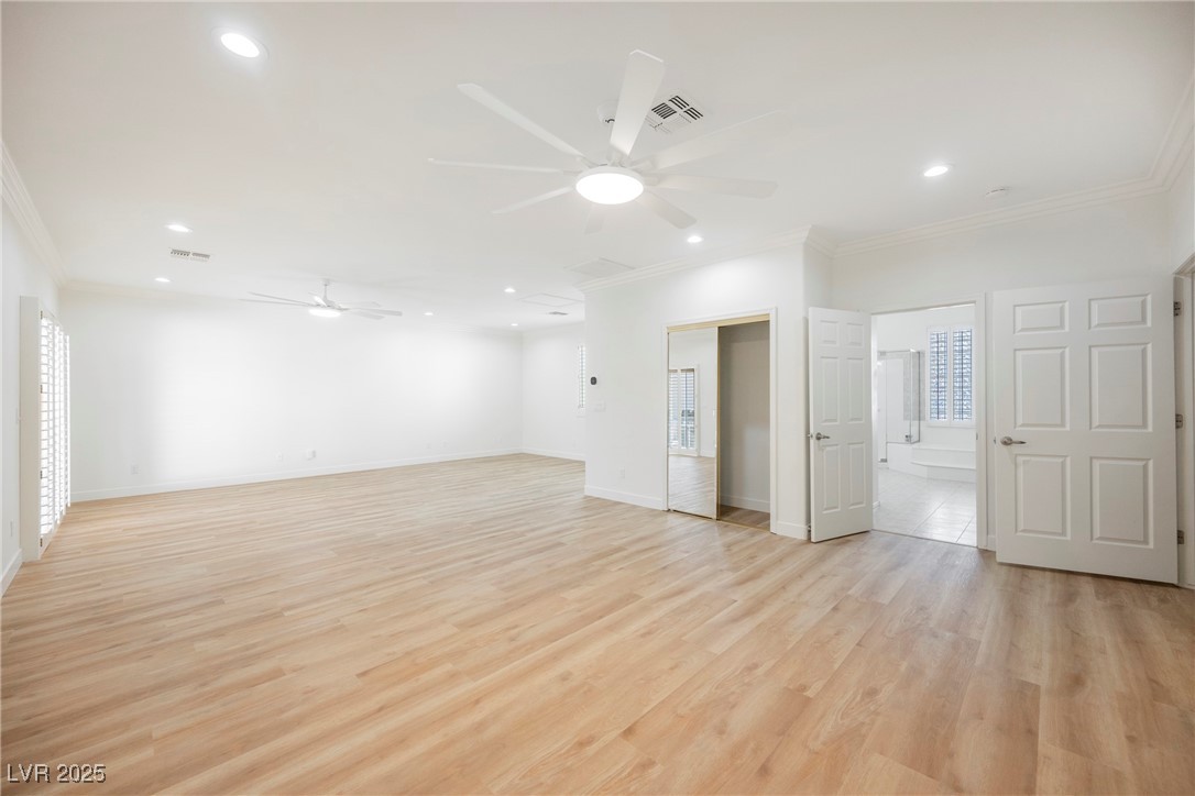 1596 Fieldbrook Street Henderson, NV 89052 - Photo 19 of 56 Primary bedroom suite showing view to bath.