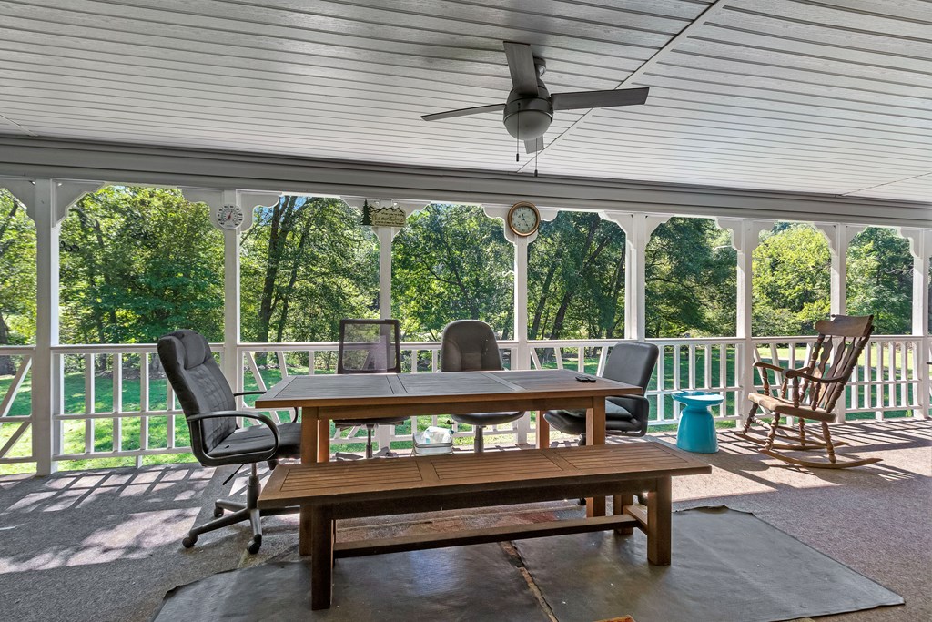615 Little Ranger Road Murphy, NC 28906 - Photo 60 of 97 a view of a chairs and table in patio