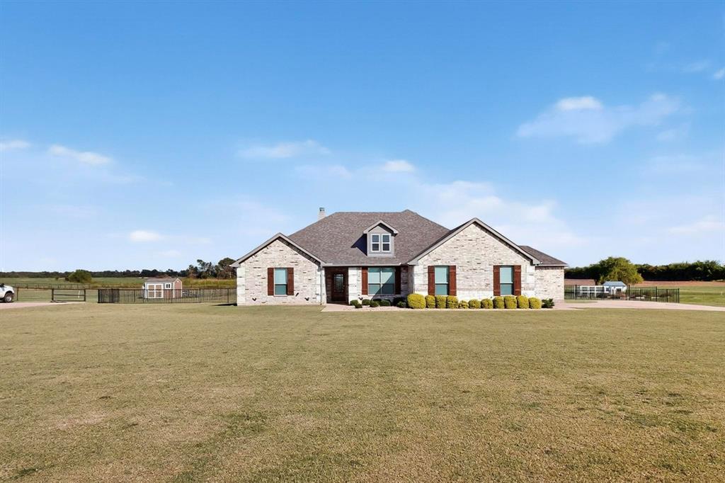 634 Gant Road Sherman, TX 75090 - Photo 39 of 40 View of front facade with brick siding and a view of rural / pastoral area