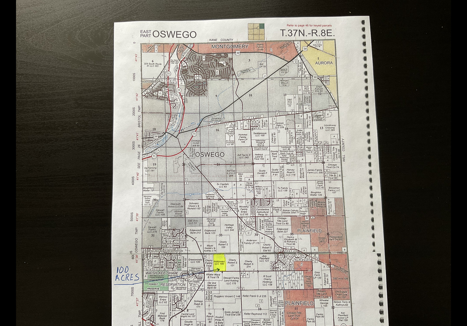 100-acres Cherry Road Oswego, IL 60543 - Photo 17 of 18 a bathroom with a shower