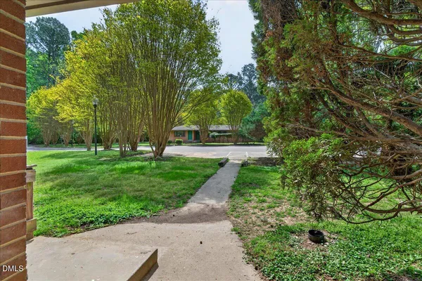 a view of outdoor space and yard