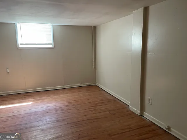 wooden floor in an empty room