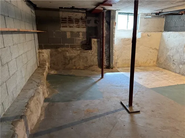 a view of water heater room