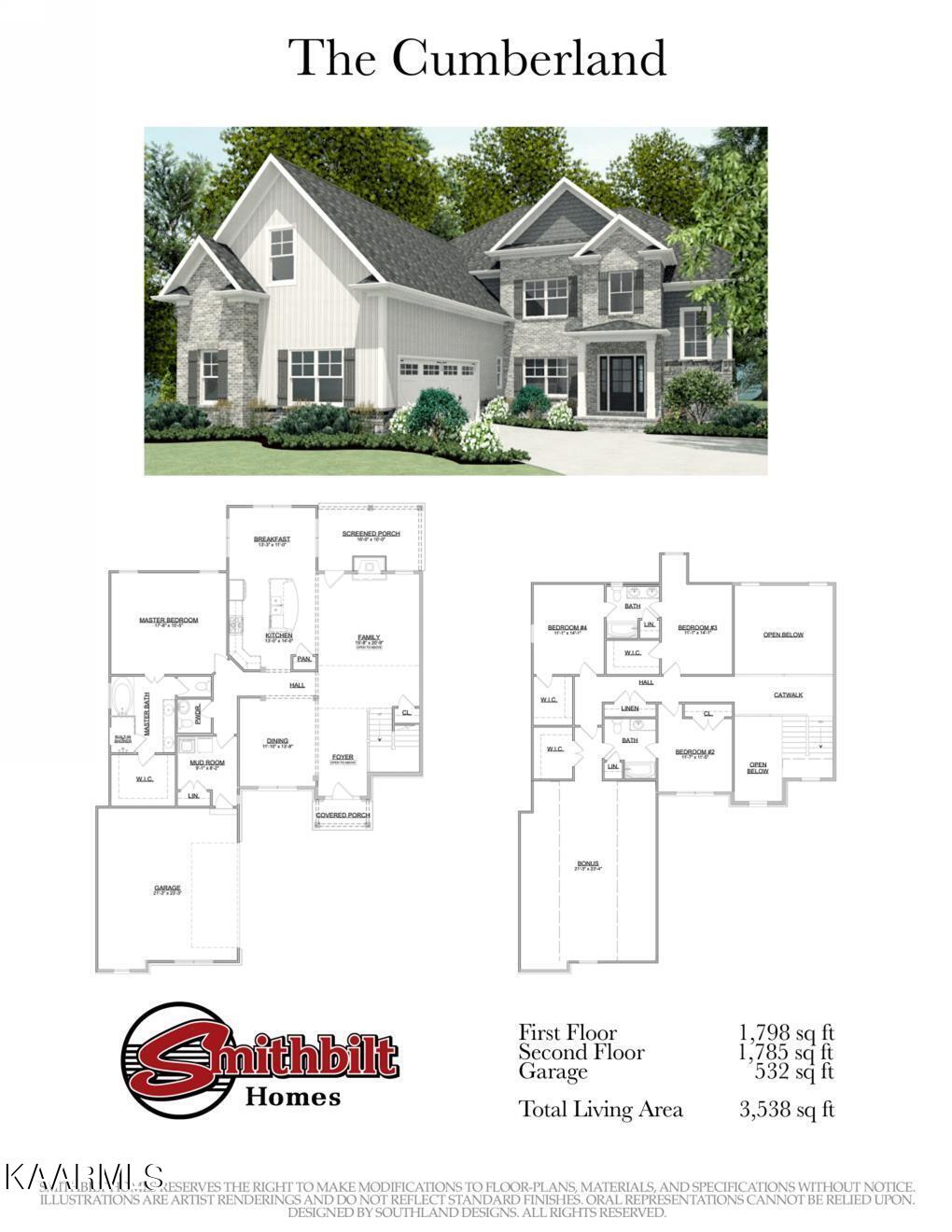 128 Pineberry East Road, Unit LOT 383 Oak Ridge, TN 37830 - Photo 2 of 22 Craftsman-Cumberland-Marketing-Brochure1