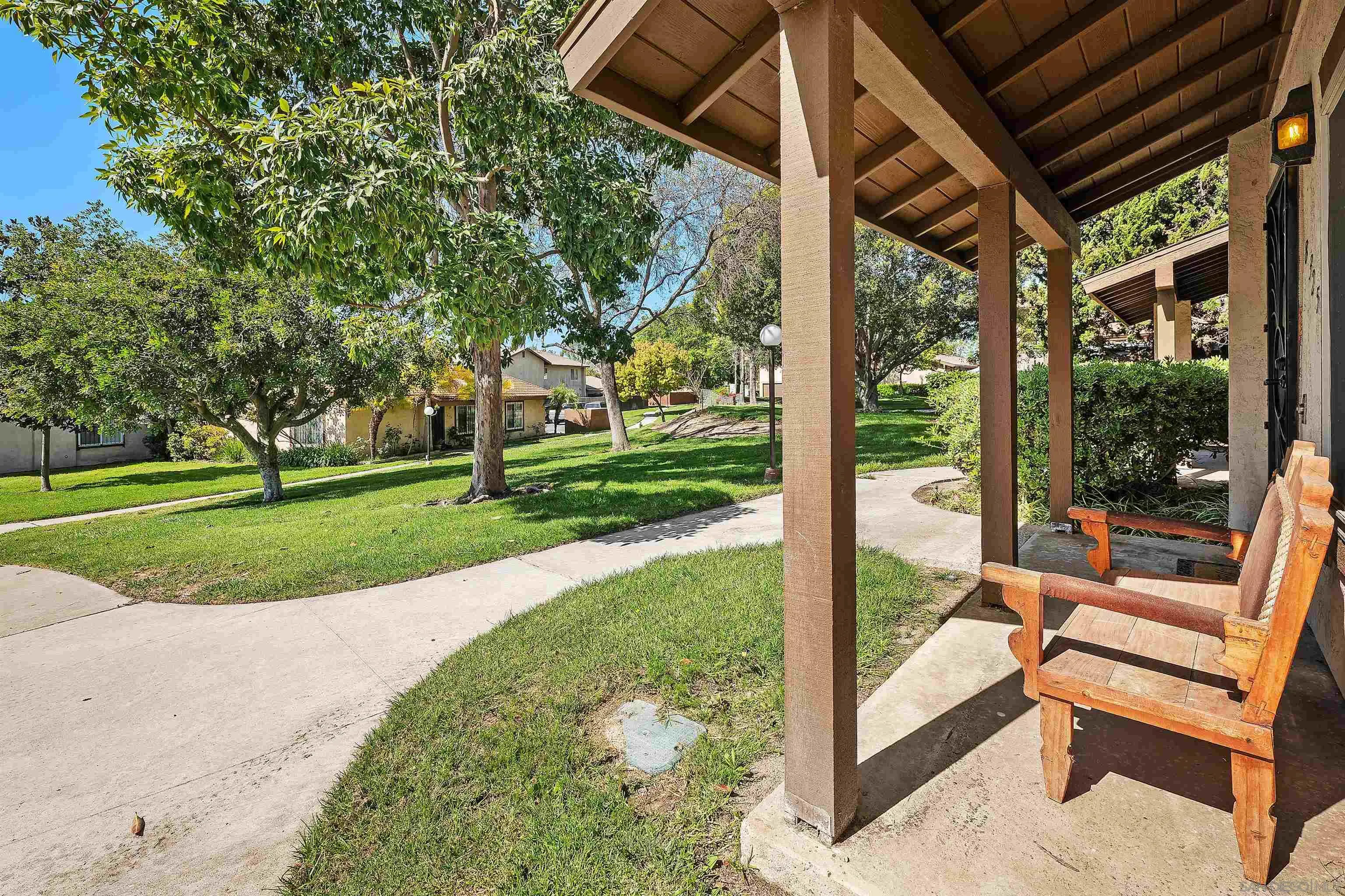 8325 Panorama Ridge Court Spring Valley, CA 91977 - Photo 6 of 39 a view of a porch with furniture and garden