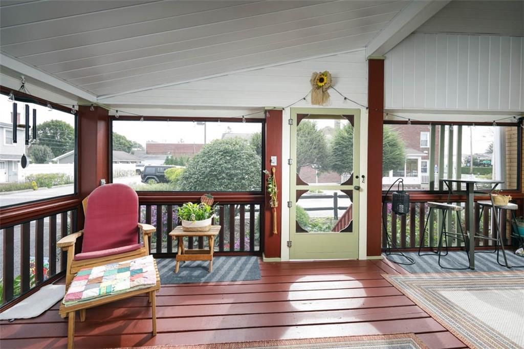 230 West Main Street Ligonier, PA 15658 - Photo 47 of 50 a view of a porch with wooden floor and outdoor space