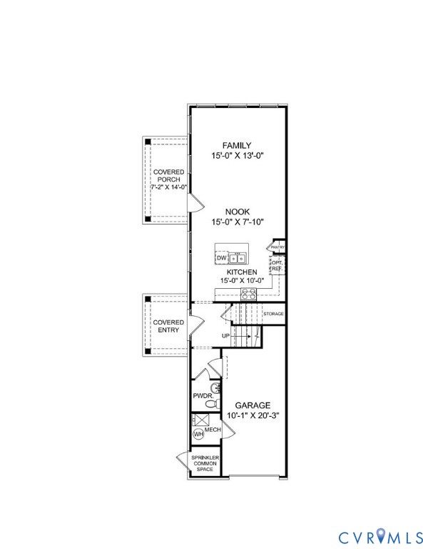 5408 Raysdale Road, Unit 101 Glen Allen, VA 23059 - Photo 25 of 39 a picture of a room with a floor plan