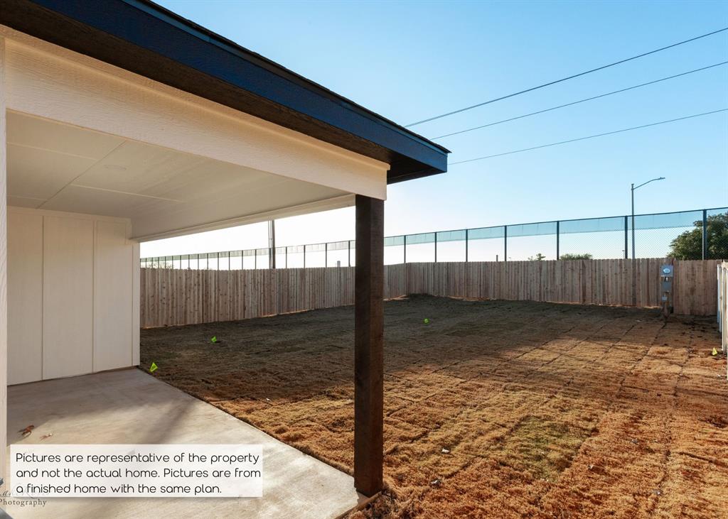 251 Tombstone Road Abilene, TX 79602 - Photo 27 of 27 a view of a backyard