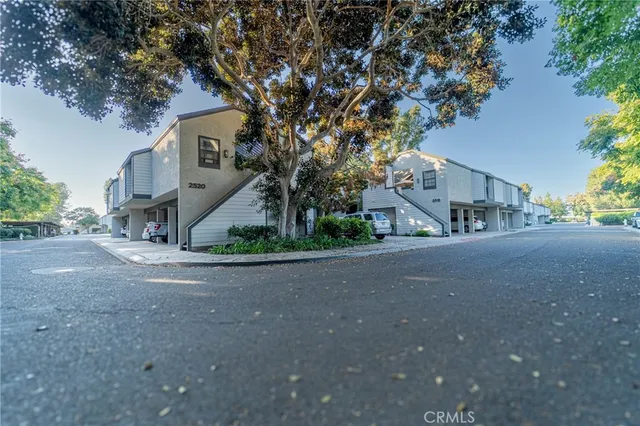 a view of road and yard