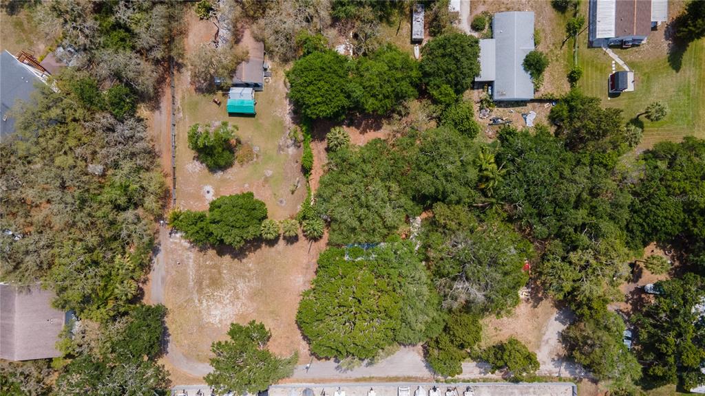 1810 Cemetery Road Holiday, FL 34691 - Photo 11 of 15 an aerial view of residential house with outdoor space and trees all around