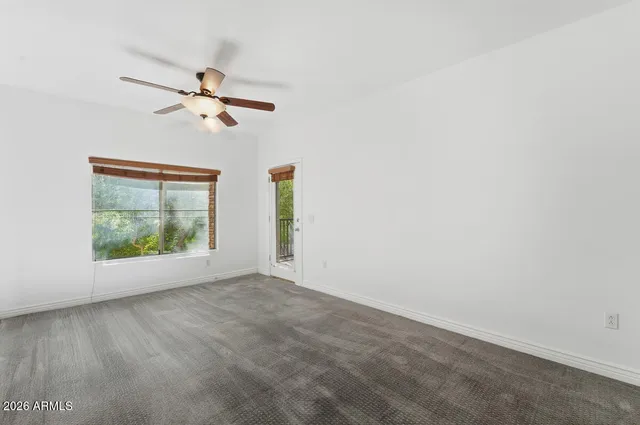 a view of empty room