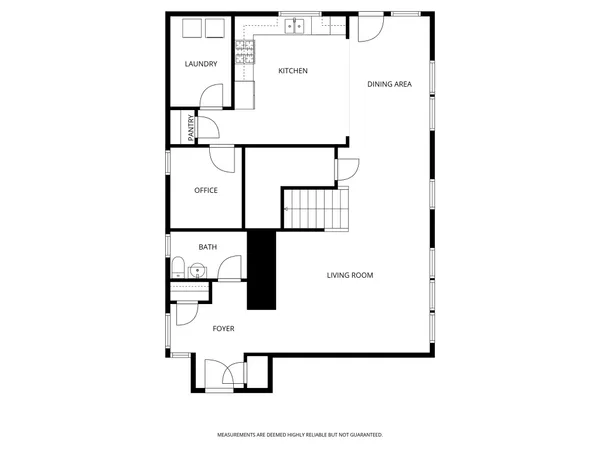 a picture of a floor plan