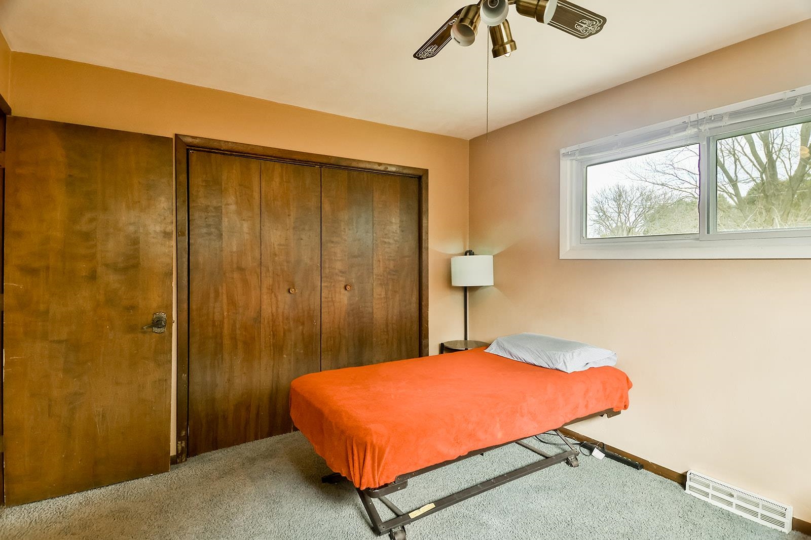 6855 Happy Acres Road Rockford, IL 61101 - Photo 34 of 39 a bedroom with a bed and painting on the wall