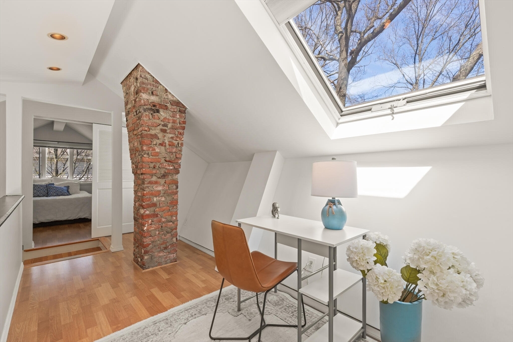 34 Crehore Road Boston, MA 02467 - Photo 21 of 42 a view of a livingroom with furniture and window