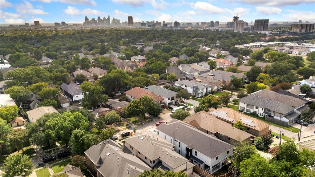 5611 Ellsworth Avenue, Unit 102 Dallas, TX 75206 - Photo 24 of 25 Bird's eye view of city skyline