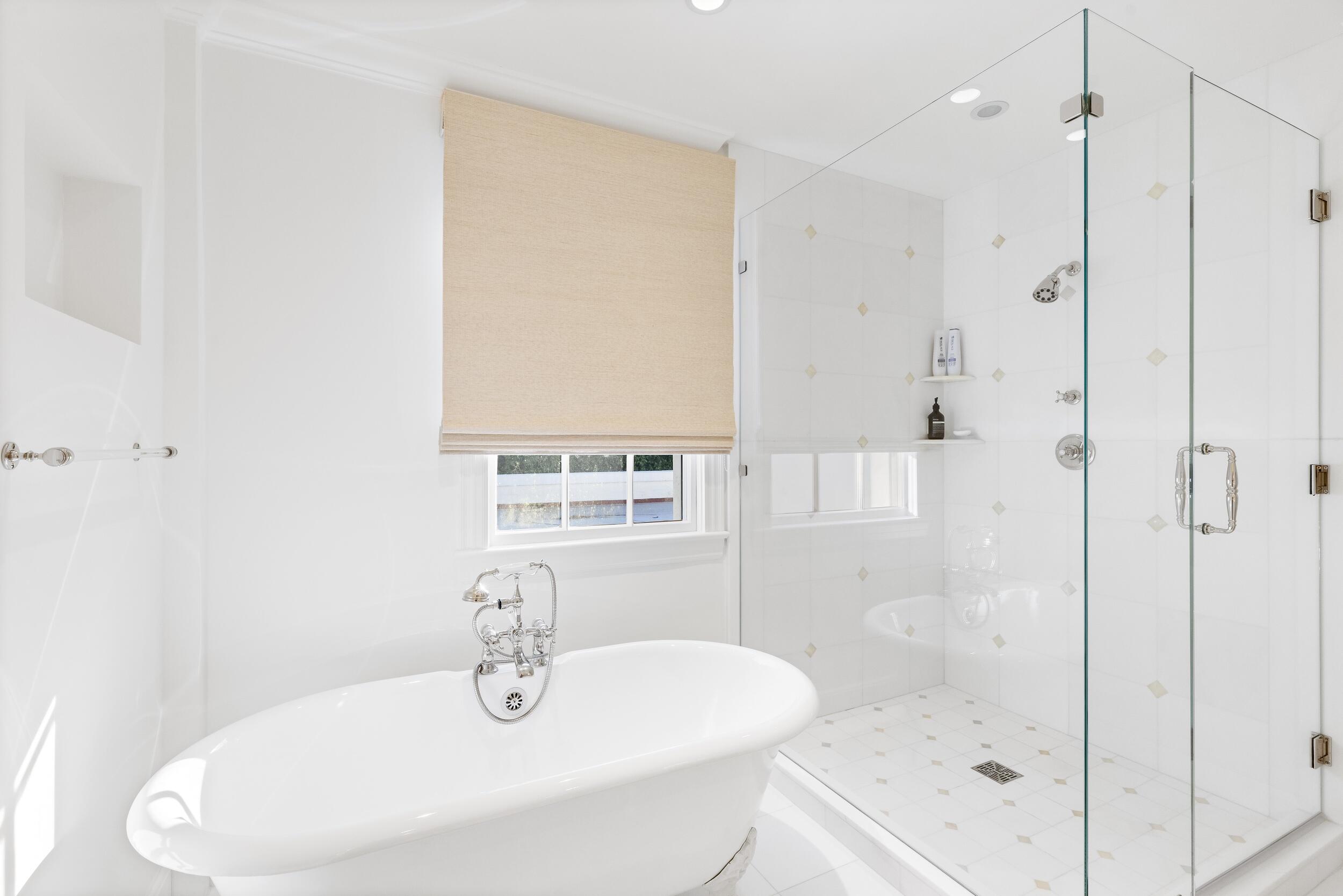 130 Cocoanut Row Palm Beach, FL 33480 - Photo 37 of 66 a bathroom with a shower and a sink