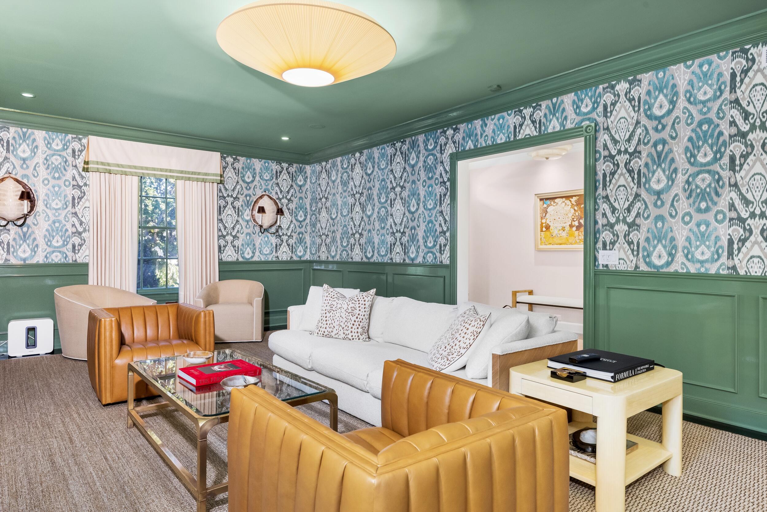 130 Cocoanut Row Palm Beach, FL 33480 - Photo 10 of 66 a living room with furniture and a wooden floor