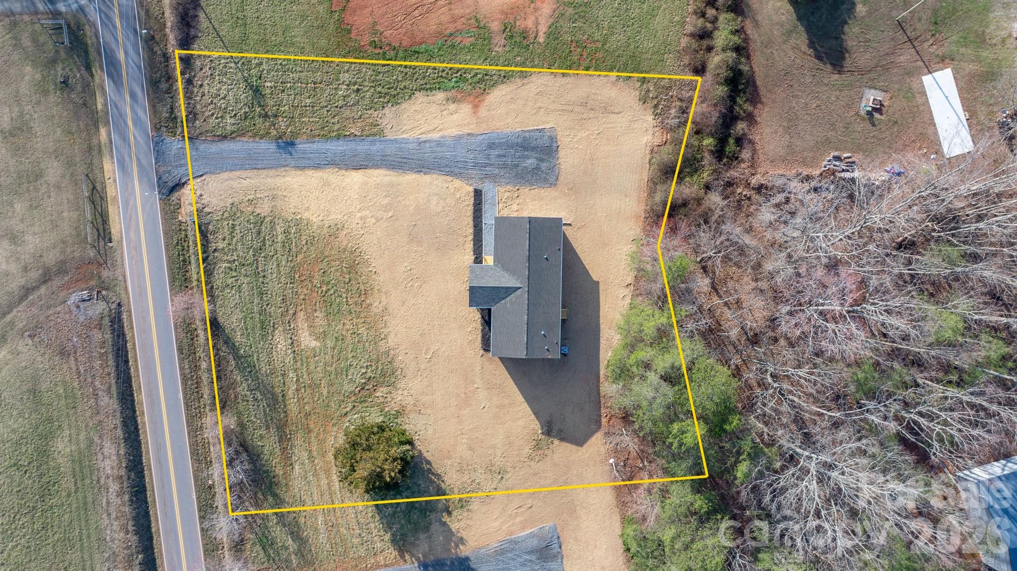 4935 Rhoney Road Connelly Springs, NC 28612 - Photo 35 of 36 a bird view of a house
