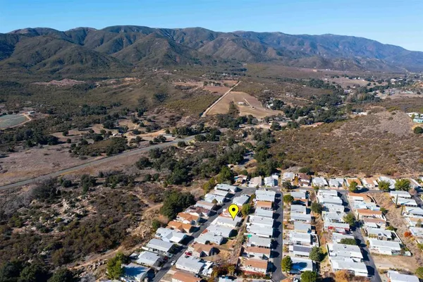 view of city and mountain